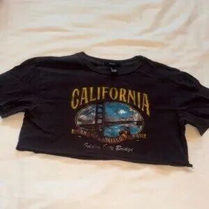 California Graphic Kids T-Shirt - Black